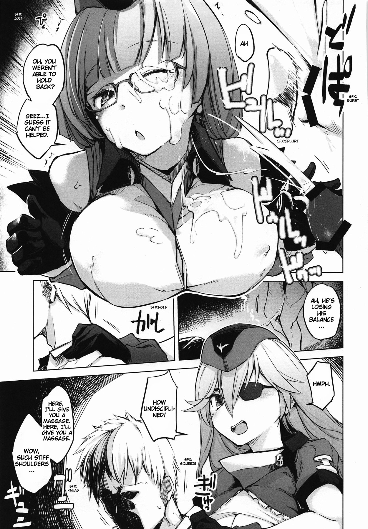 Hentai Manga Comic-Insufficient Main Force To Shoot ! Iron-Blood Battleship and Battle Cruiser Summary Book-Read-6